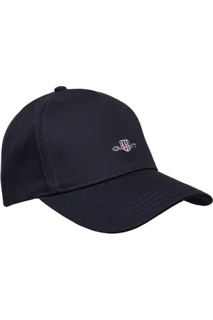 GANT Shield Cotton Twill Cap Accessories Headwear Caps Navy