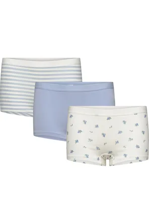 Lindex Panties Boxer 3P Flowers Night & Underwear Underwear Underpants Multi/patterned