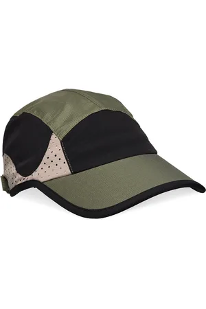 Actiivate Ankara Five Panel Cap Sport Women Sport Accessories Sport Caps Khaki Green