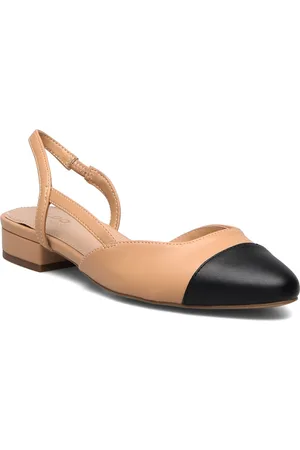 Aldo Clementinne Shoes Slingbacks Flat Slingbacks Beige
