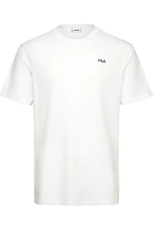 Fila Laas Regular Tee Sport Men Men Sports Clothes Sport Tops Sport T-shirts White