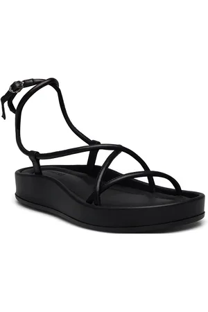 Bash Cesaria Sandals Designers Sandals Flat Sandals Black