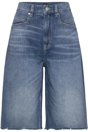 HUGO BOSS C_Denim Jorts Bottoms Shorts Denim Shorts Blue