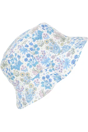 Huttelihut Bucket Hat In Liberty Fabric Accessories Headwear Hats Bucket Hats Blue