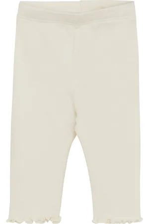 Huttelihut Leggings Rib Bottoms Leggings Cream
