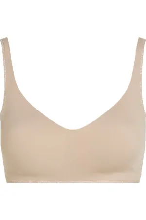 Tommy Hilfiger Ll Triangle Lingerie Bras & Tops Soft Bras Non Wired Bras Beige