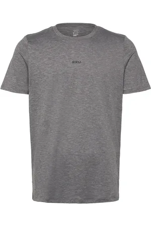 2XU Motion Soft Jersey Tee Sport Men Sports Clothes Sport Tops Sport T-shirts Grey
