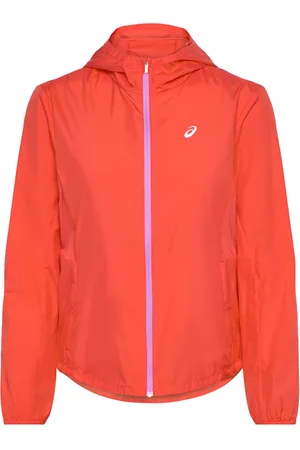Asics Core Jacket Sport Women Sport Equipment Sport Running Equipment Coral