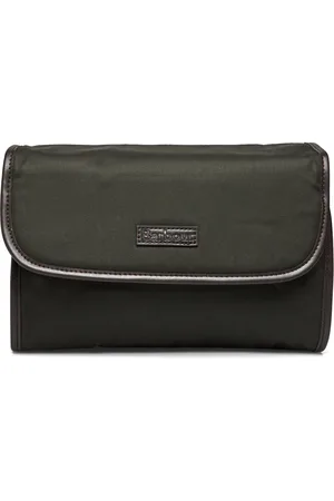 Barbour Wax Washbag Toalettveske Green