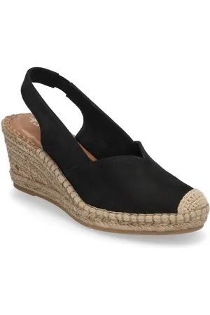Tamaris Women Sling Sandal Med Hæl Espadrilles Black