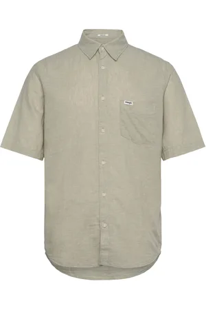 Wrangler Ss 1 Pkt Shirt Tops Shirts Short-sleeved Shirts Green
