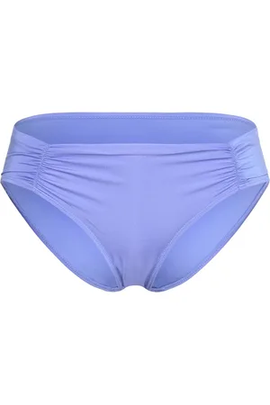 Lindex Brief Bikini Bella Rouched Shi Bikinitruse Blue