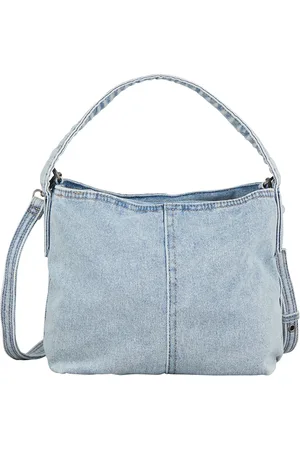 Beck Söndergaard Washed Denima Fraya Small Bag Bags Small Shoulder Bags-crossbody Bags Blue