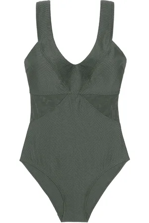 Dorina Saint Tropez Shaping Swimsuit Badedrakt Badetøy Green