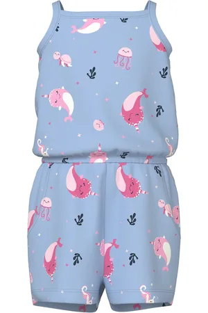 NAME IT Nmfvigga Strap Suit Jumpsuit Blue