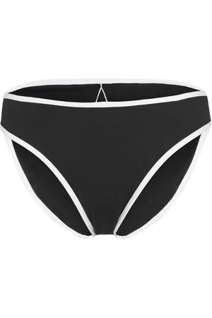 Seafolly Beach Bound High Leg Pant Swimwear Bikinis Bikini Bottoms High Waist Bikinis Black