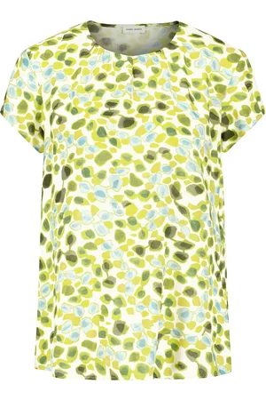 Gerry Weber Blouse 1/2 Sleeve Tops T-shirts & Tops Short-sleeved Multi/patterned