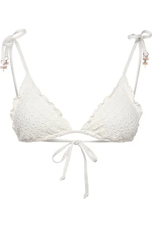 Seafolly Daydreamer Slide Tri Bikini White