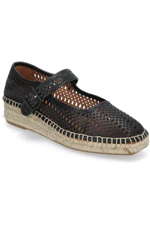 Billi Bi Espadrilles Sandal Med Hæl Espadrilles Black