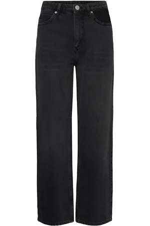 2nd Day 2Nd Raven Tt - Ultimate Denim Bottoms Jeans Straight-regular Black