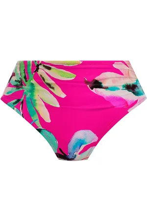 Fantasie Carabelita Swimwear Bikinis Bikini Bottoms High Waist Bikinis Pink