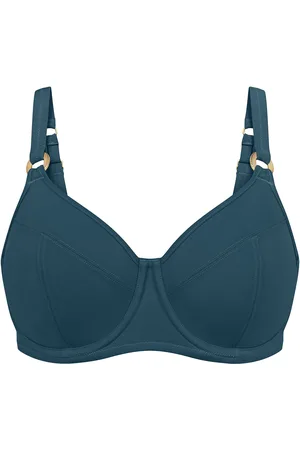 Triumph Summer Twist W 02 Swimwear Bikinis Bikini Tops Wired Bikinitops Navy