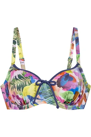 Dorina Miquela Bikini Top Swimwear Bikinis Bikini Tops Push-up Bikinitops Navy