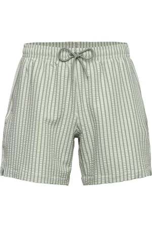 Abercrombie & Fitch Anf Mens Swim Badeshorts Green
