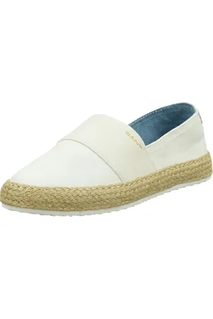 GANT Raffiaville Espadrille Sandaler Espadrilles Lave White