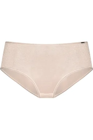 Dorina Origins-Shimmer Mesh Midi Hipstertruse Undertøy Beige