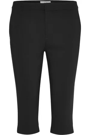 mbyM Capriana-M Bottoms Trousers Capri Trousers Black