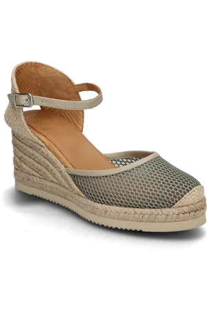 Unisa Corebonfi Sandal Med Hæl Espadrilles Beige