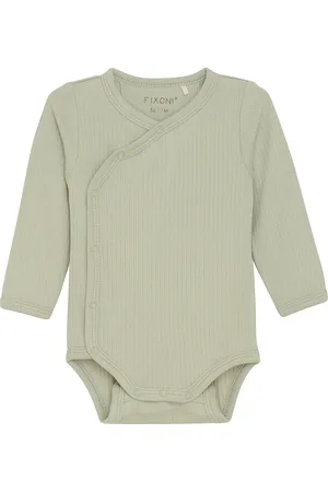 FIXONI Wrap Body Ls Rib Bodies Wrap Bodies Green