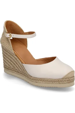 Unisa Castilla25Nto Sandal Med Hæl Espadrilles White