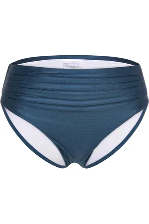 Panos Emporio Poseidon Olympia Solid Btm Swimwear Bikinis Bikini Bottoms Side-tie Bikinis Blue
