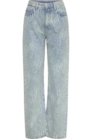 Hugo Blue Elyah_B Bottoms Jeans Straight-regular Blue
