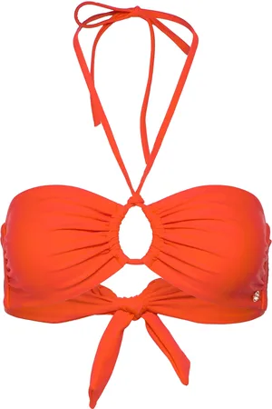 GANT Bandeau Top Swimwear Bikinis Bikini Tops Bandeau Bikinitops Red