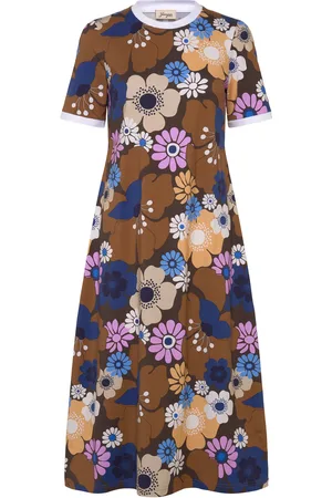 Jumperfabriken Melissa Dress Dresses Summer Dresses Brown