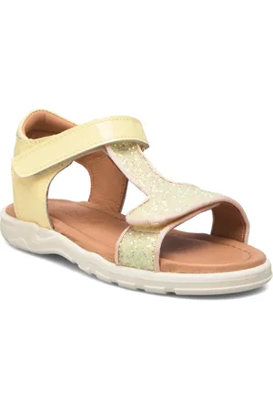 Bisgaard Vilde Shoes Summer Shoes Sandals Yellow