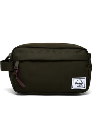 Herschel Chapter Small Travel Kit Designers Toiletry Bags Green