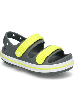 Crocs Crocband Cruiser Sandal K Shoes Summer Shoes Sandals Grey