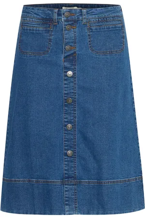 FRANSA Frvocut Sk 2 Skirts Knee-length & Midi Skirts Navy