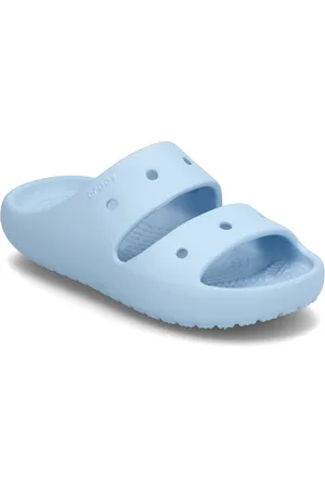 Crocs Classic Sandal V2 K Tøfler Innesko Blue