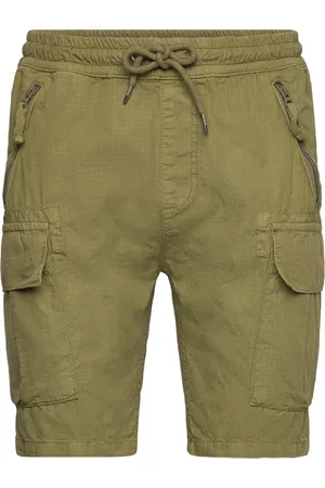 Alpha Industries Ripstop Jogger Short Designers Shorts Cargo Shorts Green