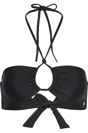 GANT Bandeau Top Swimwear Bikinis Bikini Tops Bandeau Bikinitops Black