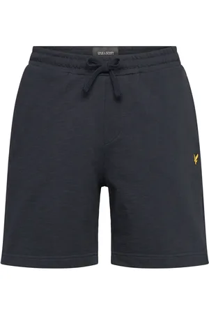 Lyle & Scott Slub Short Bottoms Shorts Sweat Shorts Navy