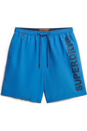 Superdry Sport Graphic 17 Swim Short Sport Men Sport Clothing Sport Swimwear Sport Swim Shorts Blue