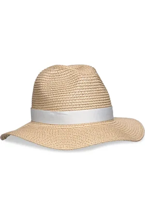 Ralph Lauren Packable Straw Fedora Accessories Headwear Straw Hats Beige