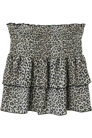 LMTD Nlfleosandy Short Skirt Dresses & Skirts Skirts Short Skirts Brown