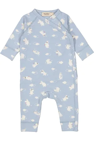 Marmar Copenhagen Rulo Langermet Bodysuit Blue